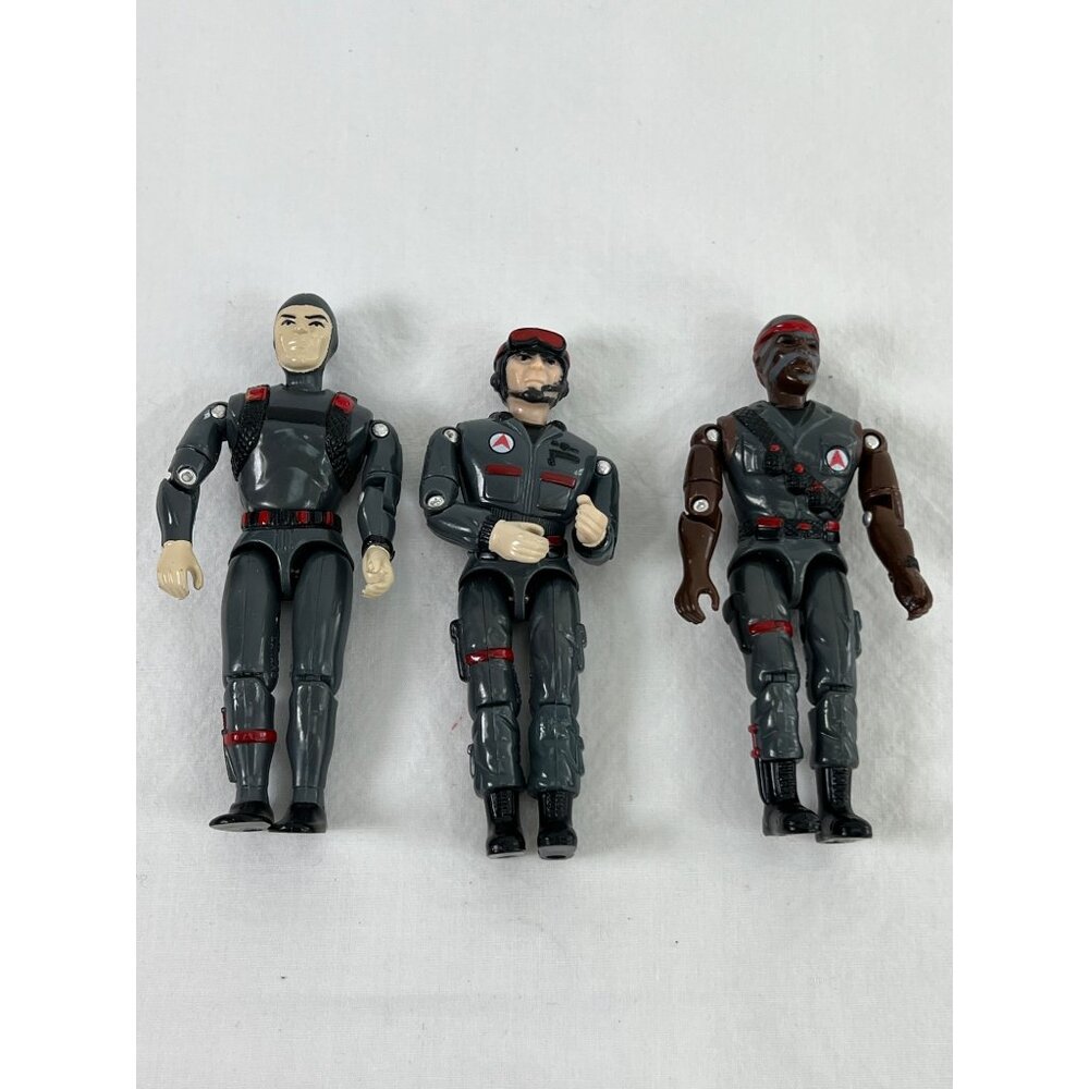 1986 Lanard Corps 3.75" Night Force Gunner Shark Junkyard Figure